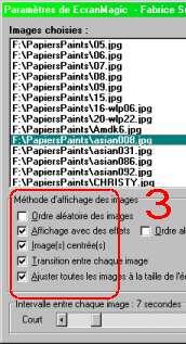 De nombreuses options sont disponibles !