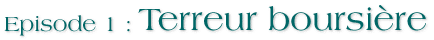 terreur boursiere